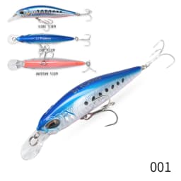 D1 Suspending Minnow Fishing Lure 65mm 5g 77mm 8.4g Hover Fry Wobblers Hard Bait Jerkbait Fishing Tackle For Bass Pike