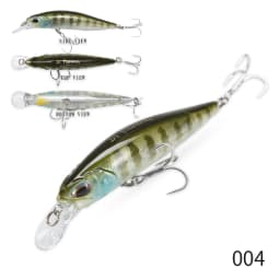 D1 Suspending Minnow Fishing Lure 65mm 5g 77mm 8.4g Hover Fry Wobblers Hard Bait Jerkbait Fishing Tackle For Bass Pike