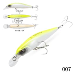 D1 Suspending Minnow Fishing Lure 65mm 5g 77mm 8.4g Hover Fry Wobblers Hard Bait Jerkbait Fishing Tackle For Bass Pike