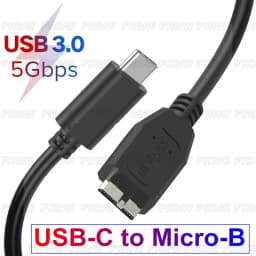 Type C to Micro B Cable USB-C to Micro B Hard Disk Extender Cable For Macbook Hard Drive Disk HDD SSD Case USB Type C Micro B Ca