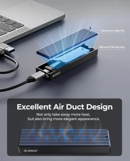 ORICO M2 SSD Case NVMe USB Type C Gen2 10Gbps PCIe SSD Case M2 SATA NGFF 5Gbps M.2 NVME Enclosure Disk Box M.2 SSD Case