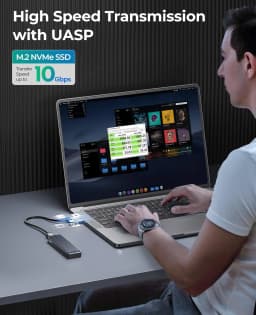 ORICO M2 SSD Case NVMe USB Type C Gen2 10Gbps PCIe SSD Case M2 SATA NGFF 5Gbps M.2 NVME Enclosure Disk Box M.2 SSD Case