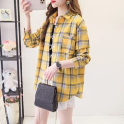 Brand Casual Women's Plaid Shirt 2025 Autumn New Boutique Ladies Loose Blouse and Tops Female Long Sleeve Blouses Clothes