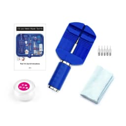 Watch Repair Tool Kit 172Pcs Clock Repair Station Set Can Be Used To Disassemble Watch Replace Battery Pack Accessories Suit
