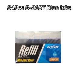 GXIN G18T 24Pcs Erasable Dry Erase Marker Refills Office Supplies School Use in Classroom Large Capacity Weatherproof Cartridge.