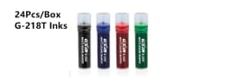 GXIN G18T 24Pcs Erasable Dry Erase Marker Refills Office Supplies School Use in Classroom Large Capacity Weatherproof Cartridge.