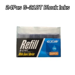 GXIN G18T 24Pcs Erasable Dry Erase Marker Refills Office Supplies School Use in Classroom Large Capacity Weatherproof Cartridge.