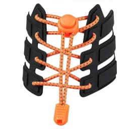 1Pair Colored Dots Round Shoelaces Elastic Plastic Lock Hiking Sport No Tie Shoelace Adult Children Shoe Accessories Rubber Band
