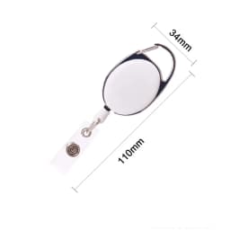 Transparent Card Holder Nurse Retractable Badge Reel Clip Business Card Holde Work Lanyard ID Name Card Cover Case Accessories