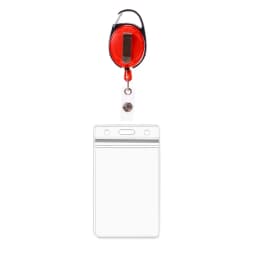Transparent Card Holder Nurse Retractable Badge Reel Clip Business Card Holde Work Lanyard ID Name Card Cover Case Accessories