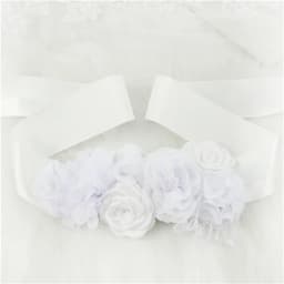 Wedding Accessories Bridal Wedding Belts Bridesmaid Sash Floral Belt Satin Flower Sash Woman Girl Sash Belt Wedding Sashes Belt