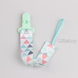 Custom Name Personalise Beech Baby Boy Girl Pacifier Clips Holder Chain Chew Silicone Crown Infant Newborn Teether Teething Gift