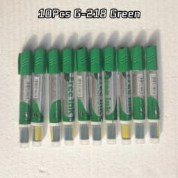 GXIN G218 10Pcs Erasable Whiteboard Refilled Pens Dry Eraser Marker For Offices Stationery Meeting School Use for Classroom