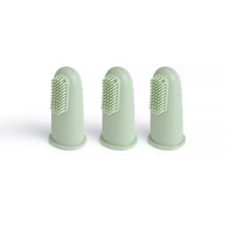 3Pcs Baby Silicone Finger Toothbrush Children Teeth Clear Massage Soft Infant Rubber Cleaning Brush Kid Dental Care Toothbrush