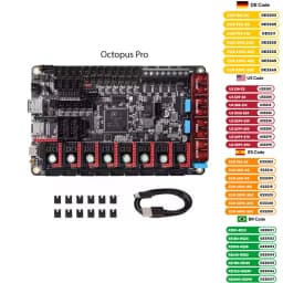 BIGTREETECH Octopus Pro V1.0/1 BTT Motherboard Klipper 3D Printer Accessories TMC2209 TMC5160 Pro Ender 3 Upgard Voron 2.4 Board