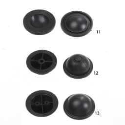 10pcs New 13 Styles DIY Craft Black Bag Replacement Luggage Feet Pads Suitcase Stand Feet Plastic Stud
