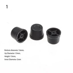 10pcs New 13 Styles DIY Craft Black Bag Replacement Luggage Feet Pads Suitcase Stand Feet Plastic Stud