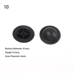 10pcs New 13 Styles DIY Craft Black Bag Replacement Luggage Feet Pads Suitcase Stand Feet Plastic Stud
