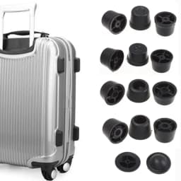 10pcs New 13 Styles DIY Craft Black Bag Replacement Luggage Feet Pads Suitcase Stand Feet Plastic Stud
