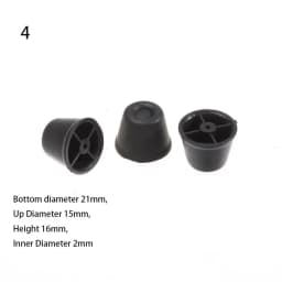 10pcs New 13 Styles DIY Craft Black Bag Replacement Luggage Feet Pads Suitcase Stand Feet Plastic Stud