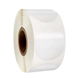 500Pcs Roll Transparent Self-adhesive Sealing Stickers 2CM2.5CM3CM3.8CM5CM Round Transparent Gift Packaging Seal Labels