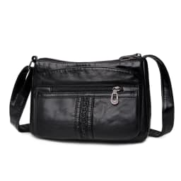 Fashion All-match Solid Color Messenger Bag High Capacity Womens Shoulder Bags 2021 New High Quality Pu Leather Women Handbag