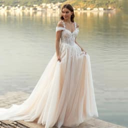 SoDigne Beach Wedding Dress Sweetheart Lace Appliques Off Shoulder Corset Princess Bridal Dress Wedding Gown Customized