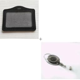 Business Credit Card Badge Holder Retractable Pull Badge Reel ABS Plastic Character Scalable Student Nurse Exhibition Card Case