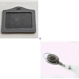 Business Credit Card Badge Holder Retractable Pull Badge Reel ABS Plastic Character Scalable Student Nurse Exhibition Card Case