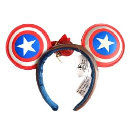 New Disney Mickey Mouse Ears Headband Space mountain Lunar New Year Minnie Bow Pink Sequins Cartoon Anime Headdress Headband Gif