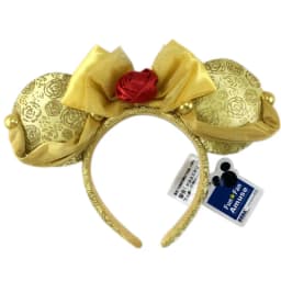 New Disney Mickey Mouse Ears Headband Space mountain Lunar New Year Minnie Bow Pink Sequins Cartoon Anime Headdress Headband Gif