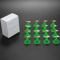 16 Pieces Physical Experimental Equipment Instrument Electromagnetism Rhombus Small Diamond-Shaped Magnetic Needle