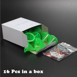 16 Pieces Physical Experimental Equipment Instrument Electromagnetism Rhombus Small Diamond-Shaped Magnetic Needle