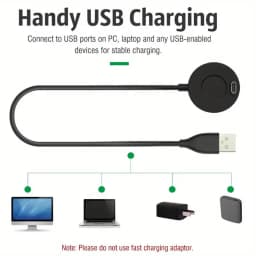 Charger For Garmin Vivoactive 5/6,Forerunner 55/165/265/965,Fenix 8/7/6 Charging Base,Suitable for Garmin Watch Charging Cable