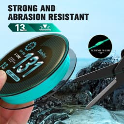 ZUKIBO New 131 Braid Fishing Line,Thin Diameter Superline,Tighter Braid,Smooth,Soft,Abrasion Resistant Saltwater Braided Line