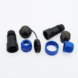 SP20 Straight Waterproof Connector 2/3/4/5/6/7/8/9/10/12/14 Pin IP68 Industrial Cable Connector