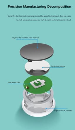 New MINI Tracker Bluetooth 5.0 Anti-Lost Device Pet Kids Bag Wallet Tracking GPS Finder Locator Accessory For IOS Android