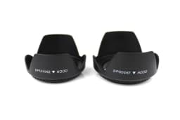 Universal Lens Hood 49mm 52mm 58mm 55mm 62mm 67mm 72mm 77mm 82mm Screw-in Tulip Petal Flower Filter Thread Camera Lente Protect