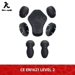 CE Level 2 Moto Motorcycle Back Elbow Knee Shoulder Protector Jacket Insert Gear Armor Motocross Racing Protect Protection Pad