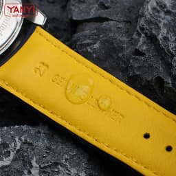Genuine Leather Watchband For CITIZEN Blue Angel Watch AT8020-54L/8020-03L/JY8078 Curved End Watches Bracelet Strap 22mm 23mm