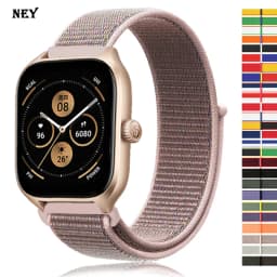 Nylon Loop Band For Amazfit GTS 4/3/2/2e Mini/GTR 4/3/2e/Balance/stratos 20mm/22mm Watch Bracelet for bip 5-3 pro-U-S-lite strap