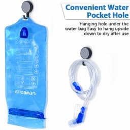 1.5L 2L 3L Water Bag Sports Backpack Bicycle Riding Water Bag Portable Food Grade Outdoor Drinking Water Bag Camping Water Bag