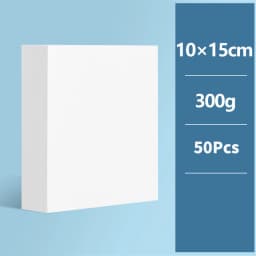 10/50 Sheets A4 Heavy Color Oil Painting Stick Special Paper Square 16k/32k Thickened 300g Soft Crayon Art Sketch Blank Paper