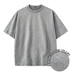 Men's Women Washed Vintage T-Shirts Street Hip Hop Retro Punk T Shirt Harajuku Casual Cotton Short Sleeve Couple TShirts Tees