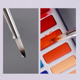 Nylon Brush Set, Art Supplies, Beginner Art Wall Painting, Watercolor, Oil Painting, Acrylic Paint Board Brush Tools
