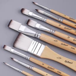 Nylon Brush Set, Art Supplies, Beginner Art Wall Painting, Watercolor, Oil Painting, Acrylic Paint Board Brush Tools