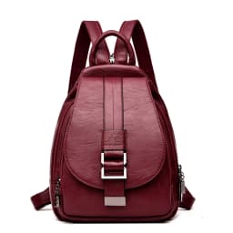2026 New Hot Women Leather Backpacks Female Vintage Backpack for Teenage Girls School Chest Bag Travel Bagpack Ladies Back Pack