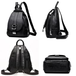 2026 New Hot Women Leather Backpacks Female Vintage Backpack for Teenage Girls School Chest Bag Travel Bagpack Ladies Back Pack