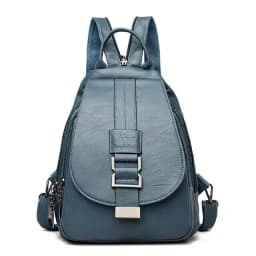 2026 New Hot Women Leather Backpacks Female Vintage Backpack for Teenage Girls School Chest Bag Travel Bagpack Ladies Back Pack