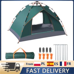 Automatic Quick-opening Tent Folding Outdoor Camping Beach Ultralight Tent Rainproof UPF50+ Anti UV Shelter 2 Person Tents